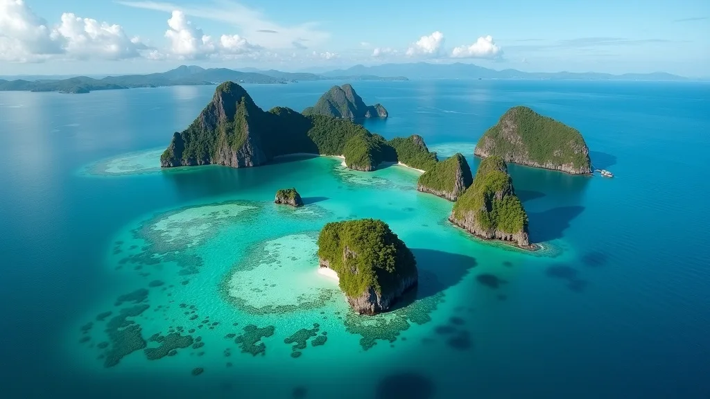 Reaching Wayag by Diving